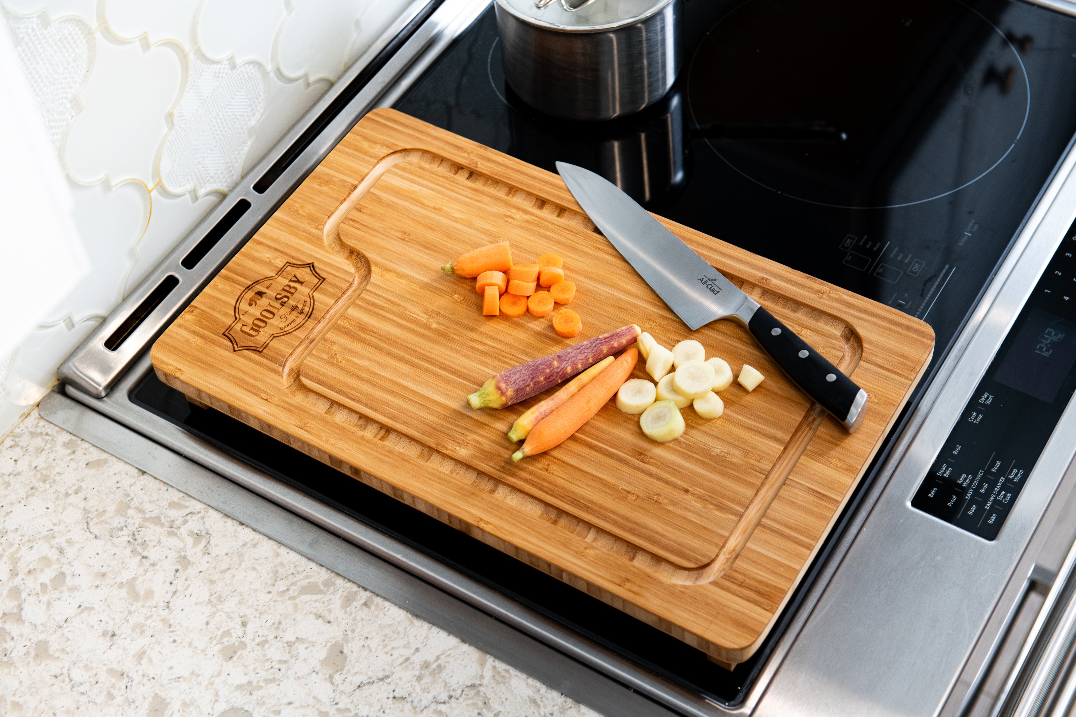 Personalized Stove Top Cutting Board