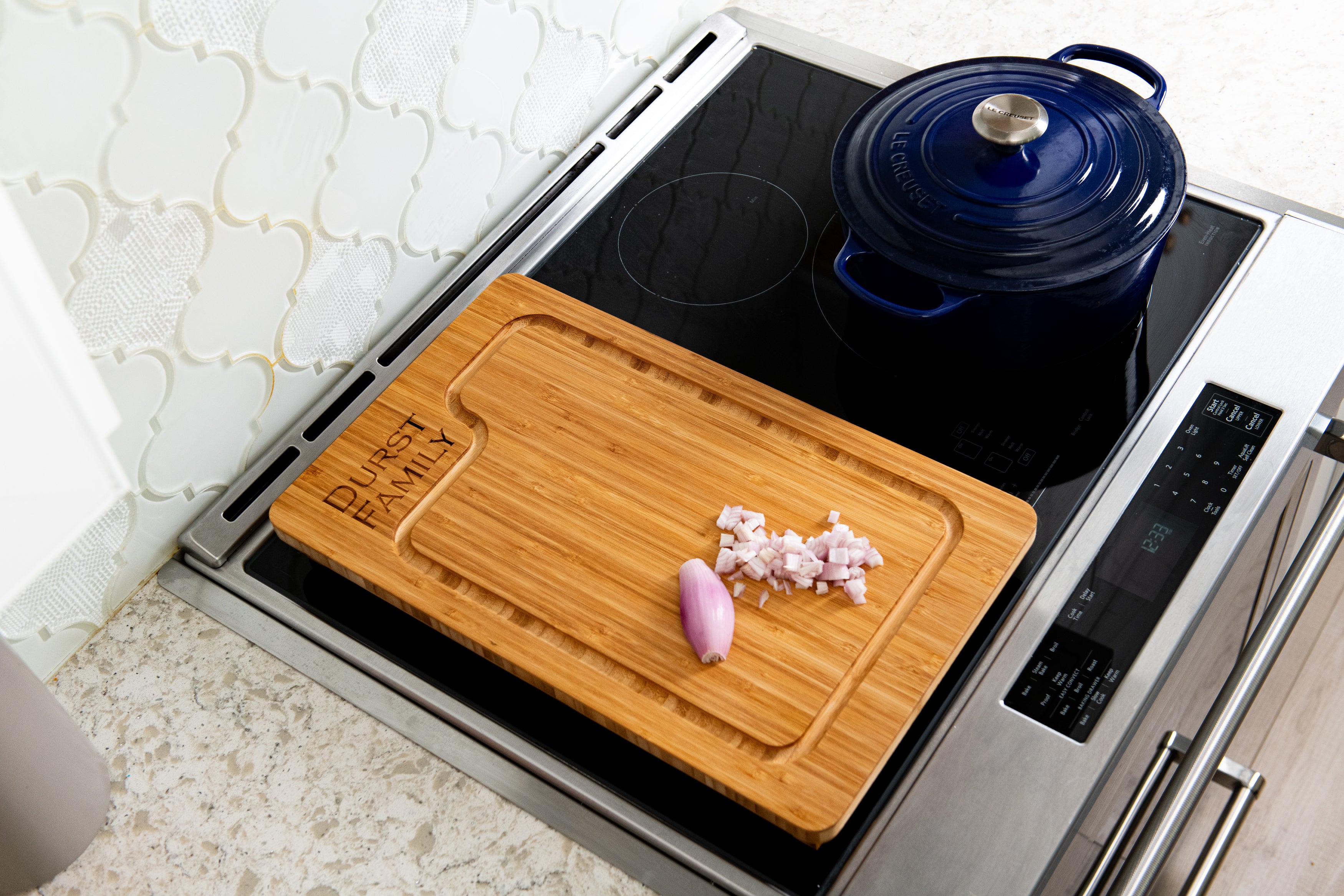 Personalized Stove Top Cutting Board