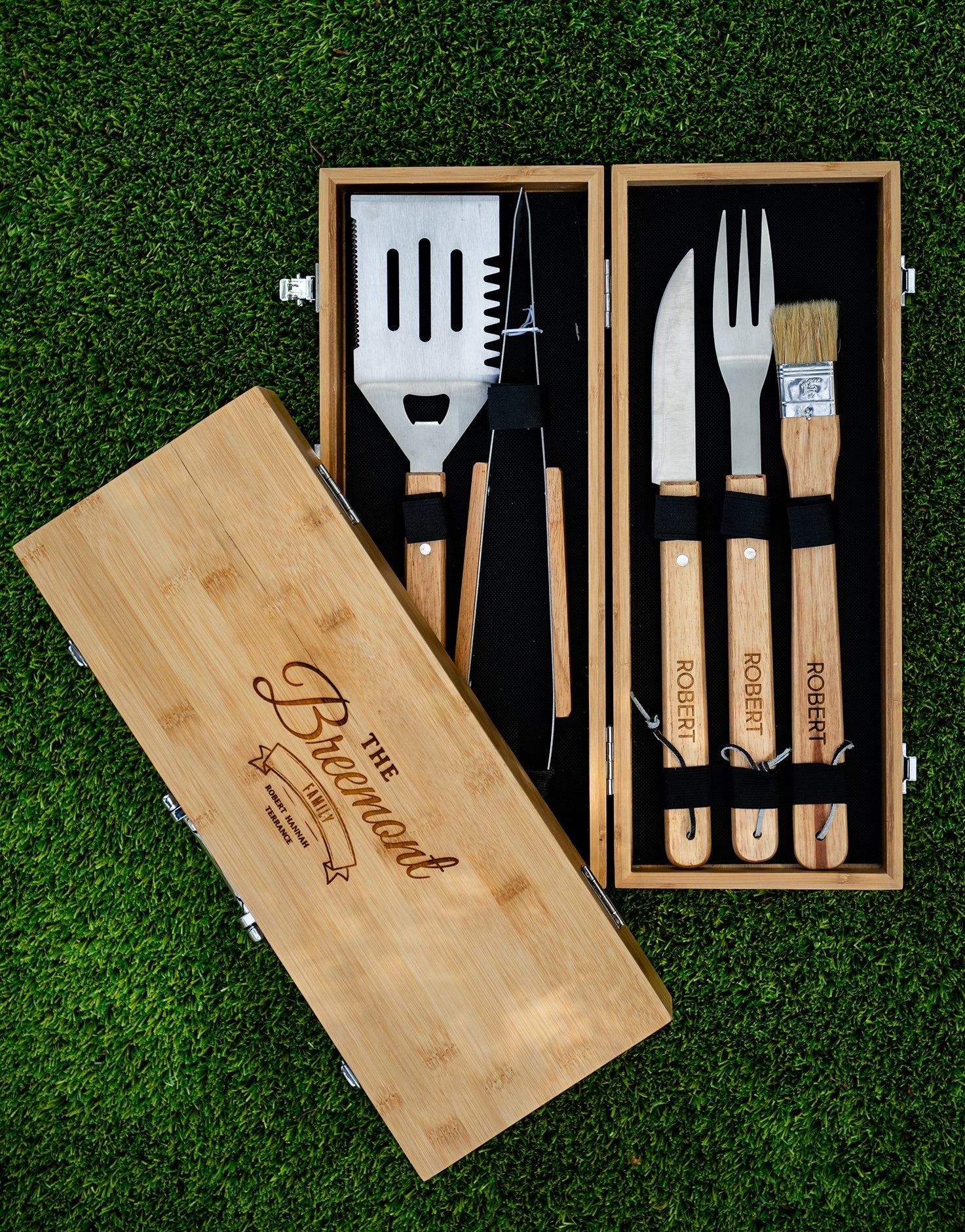 Personalized bbq set hotsell