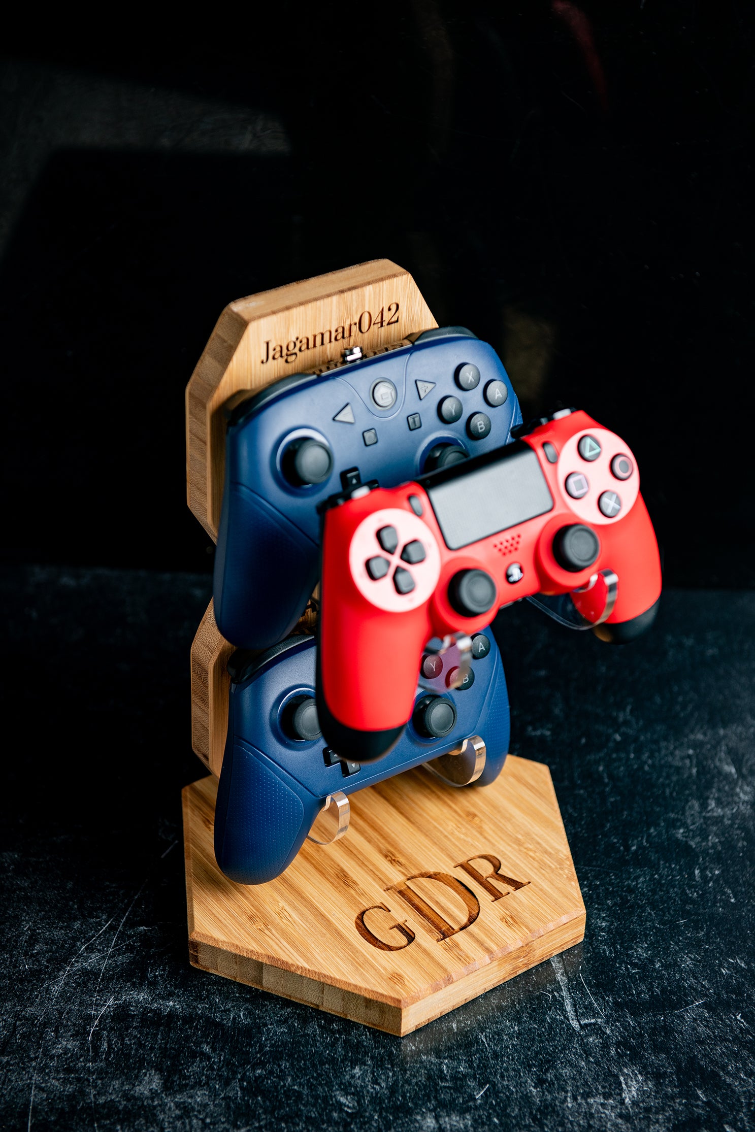 Personalized Controller Home Base Wall Mount for Gaming