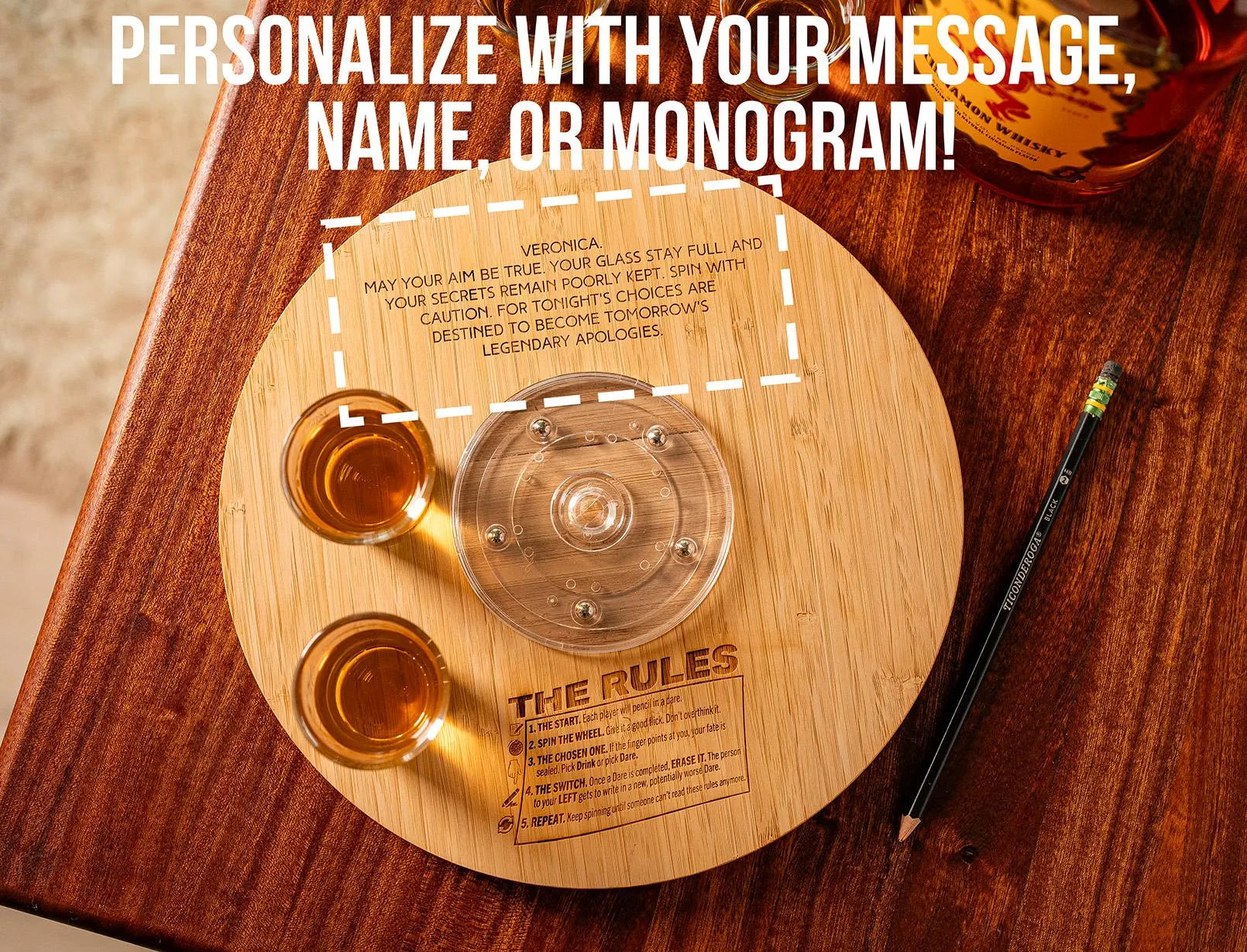 Bestseller Drink OR Dare - Spin The Tabletop Spinner Drinking Game - Hilarious Party Game