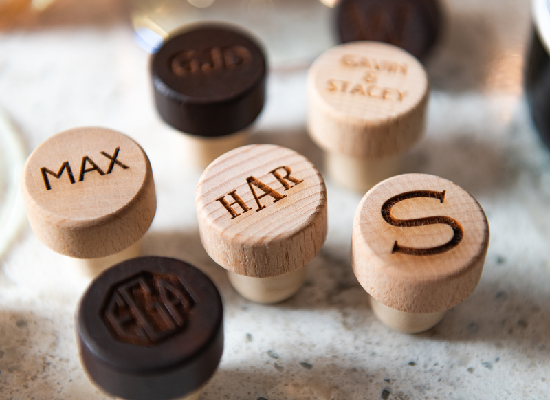 Personalized Wine Bottle Stoppers