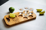 Personalized Round O' Shots Board