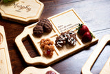 Funny Custom Engraved Charcuterie Board & Wine Tray - 45 Phrase Options