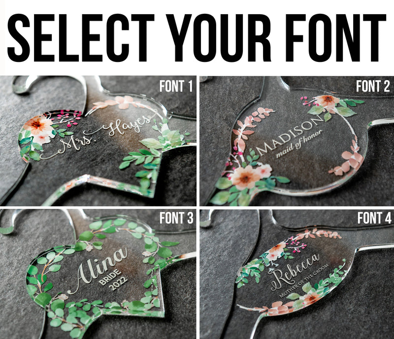 Resin Hangers Laser Cut Personalized | 5 Shapes to Choose From