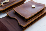 The Sanford Leather Phone Holder and Wallet