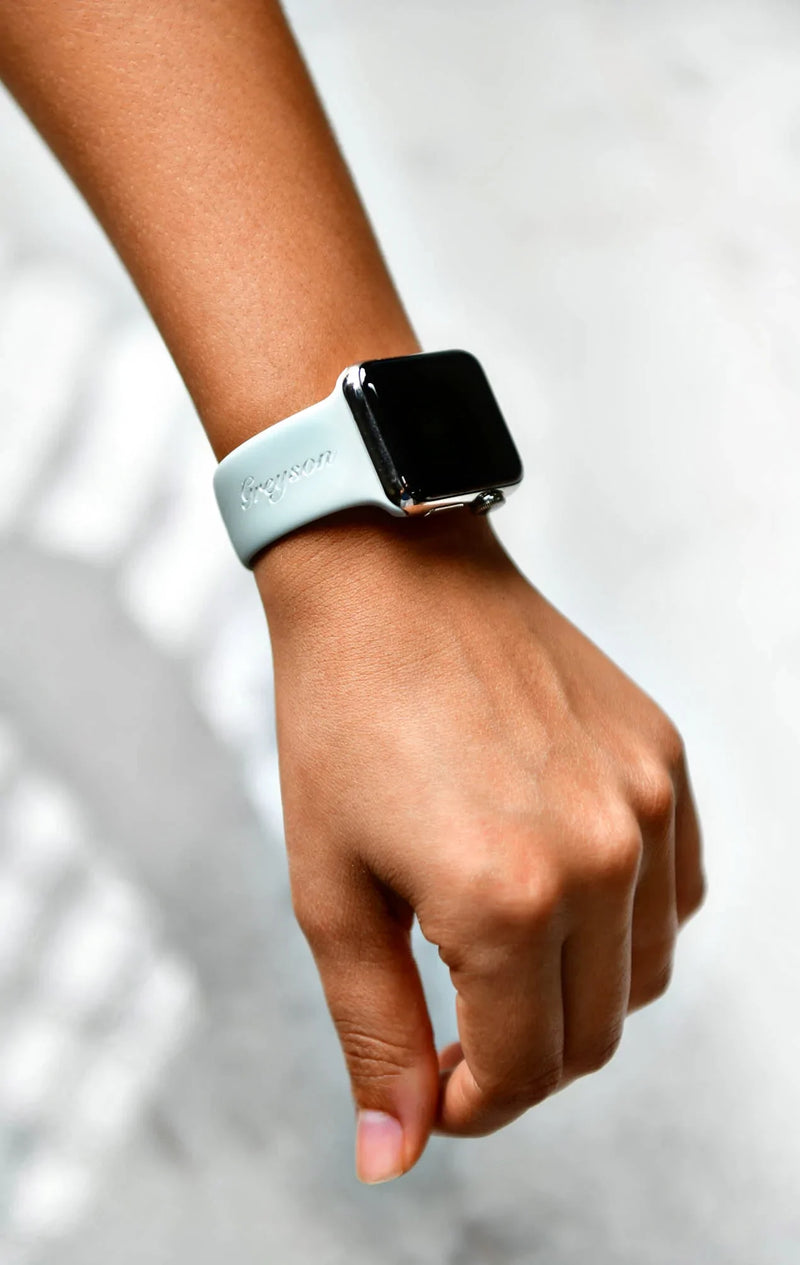 Personalized Name or Monogram Apple Watch Bands - All Sizes
