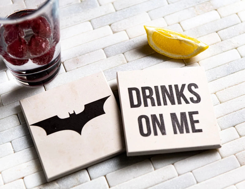 Limestone Personalized Coasters