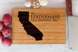 12 x 16 USA Engraved State Cutting Boards