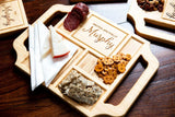 Charcuterie Board & Drink Serving Tray Gift Set