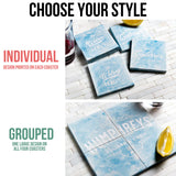 Limestone Personalized Coasters
