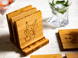 Gamer Inspired Coasters with Optional Coaster Holder