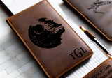 Personalized Star Wars Inspired Golf Scorecard & Yardage Book Holder The Copperhead