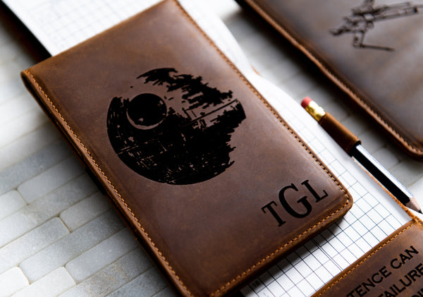Personalized Star Wars Inspired Golf Scorecard & Yardage Book Holder The Copperhead