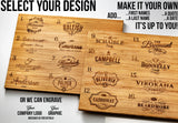 Personalized Serving and Prep Boards - 3 Styles and Gift Sets Available