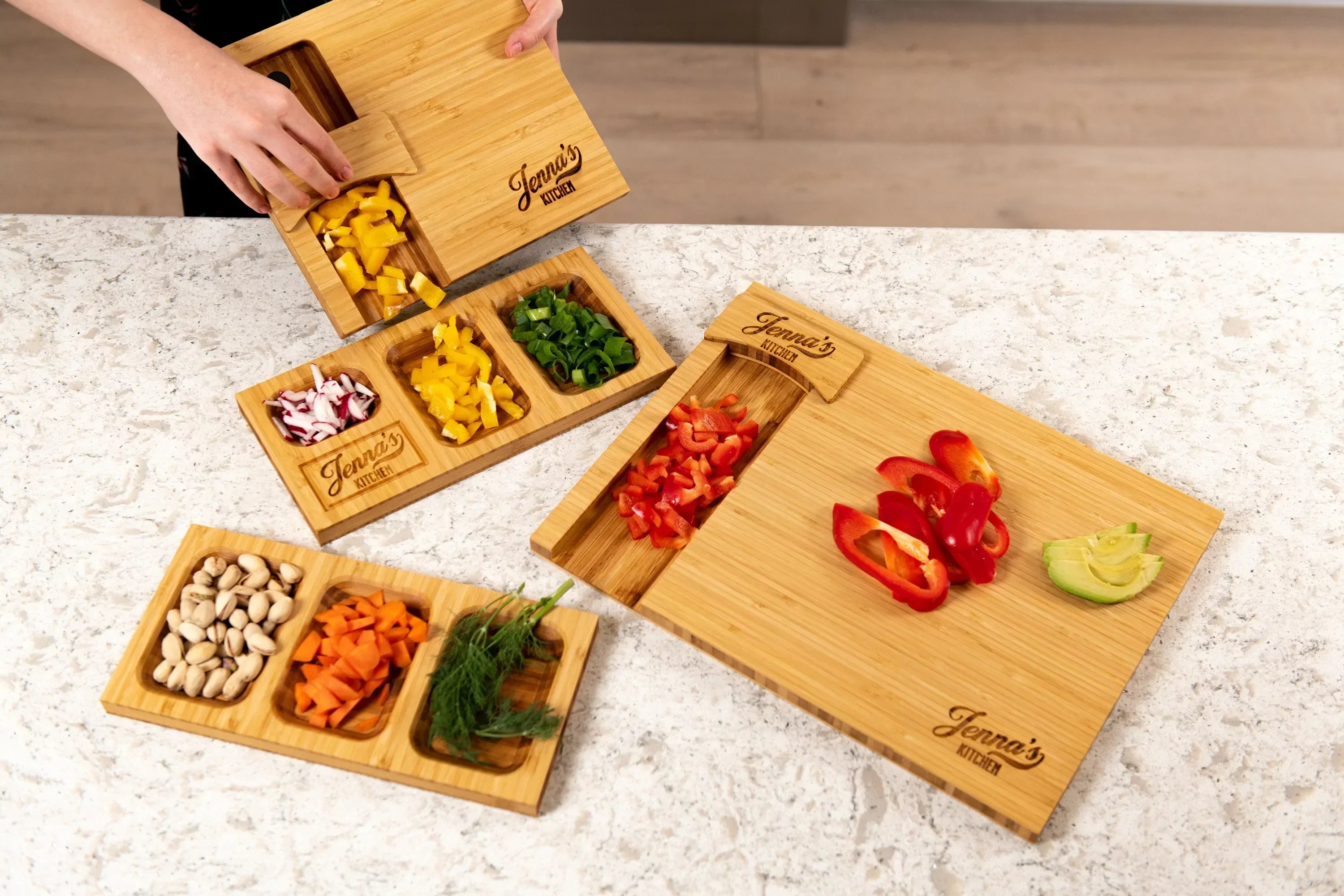 Personalized Mise En Place and Glissando Boards