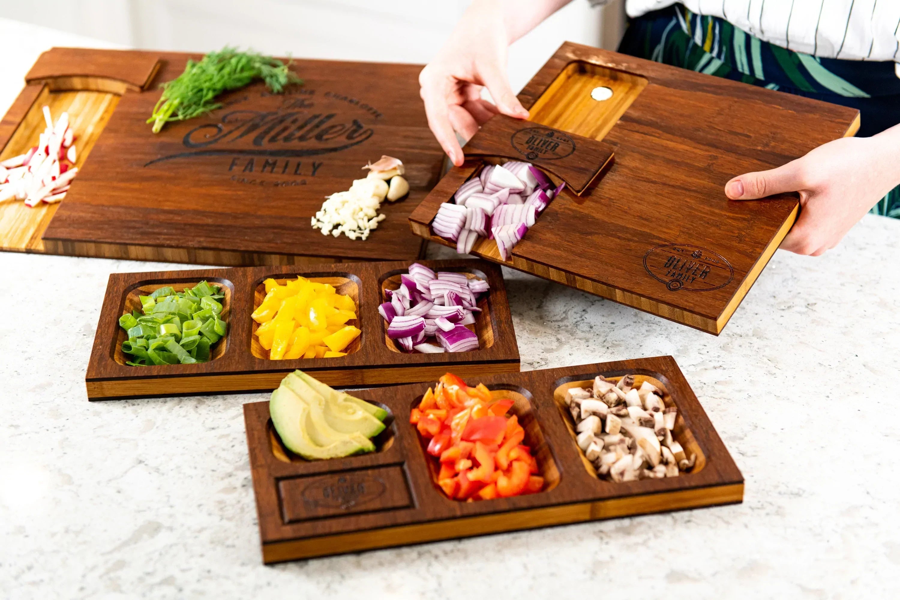 Personalized Mise En Place and Glissando Boards