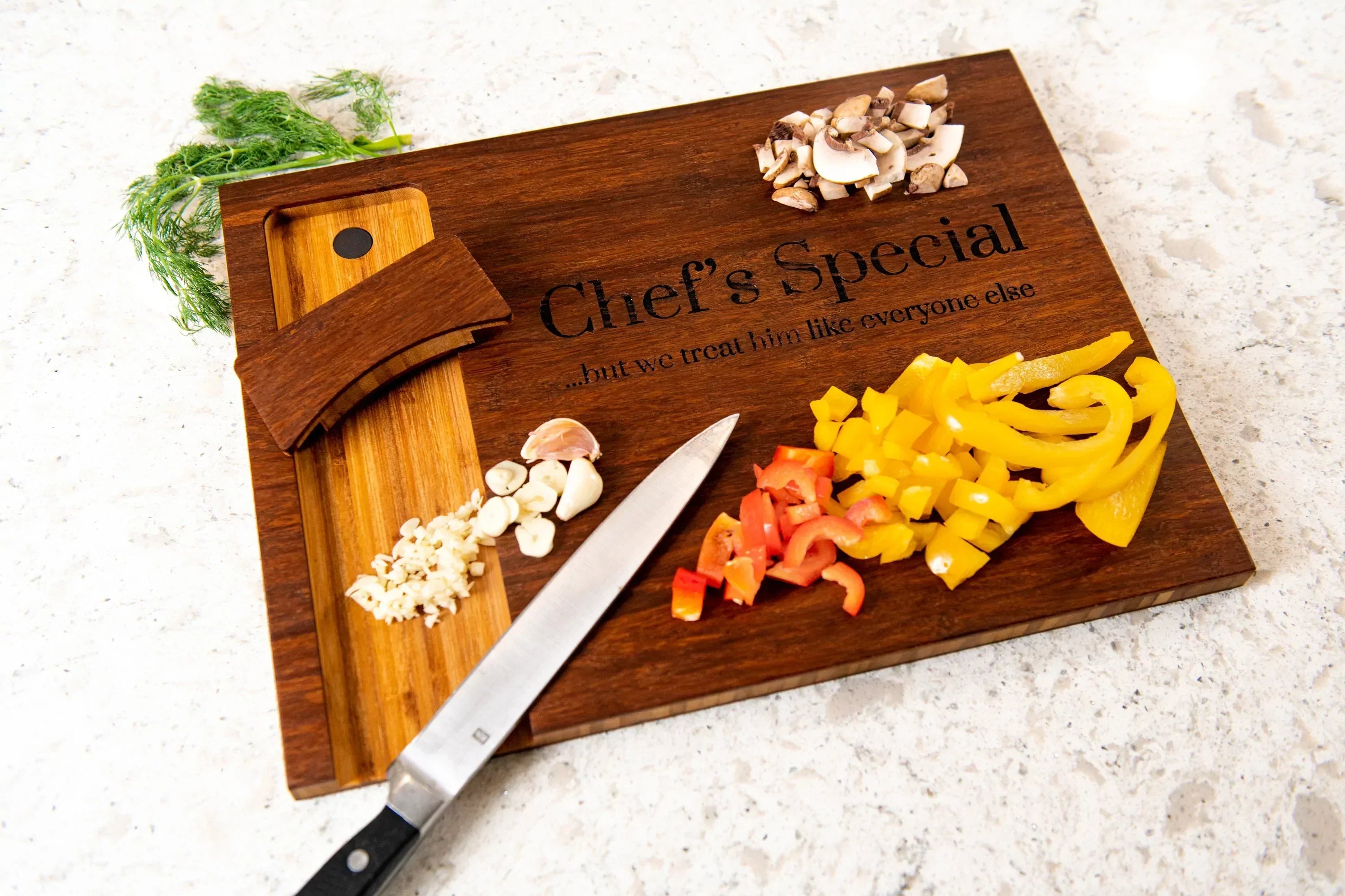 Personalized Mise En Place and Glissando Boards