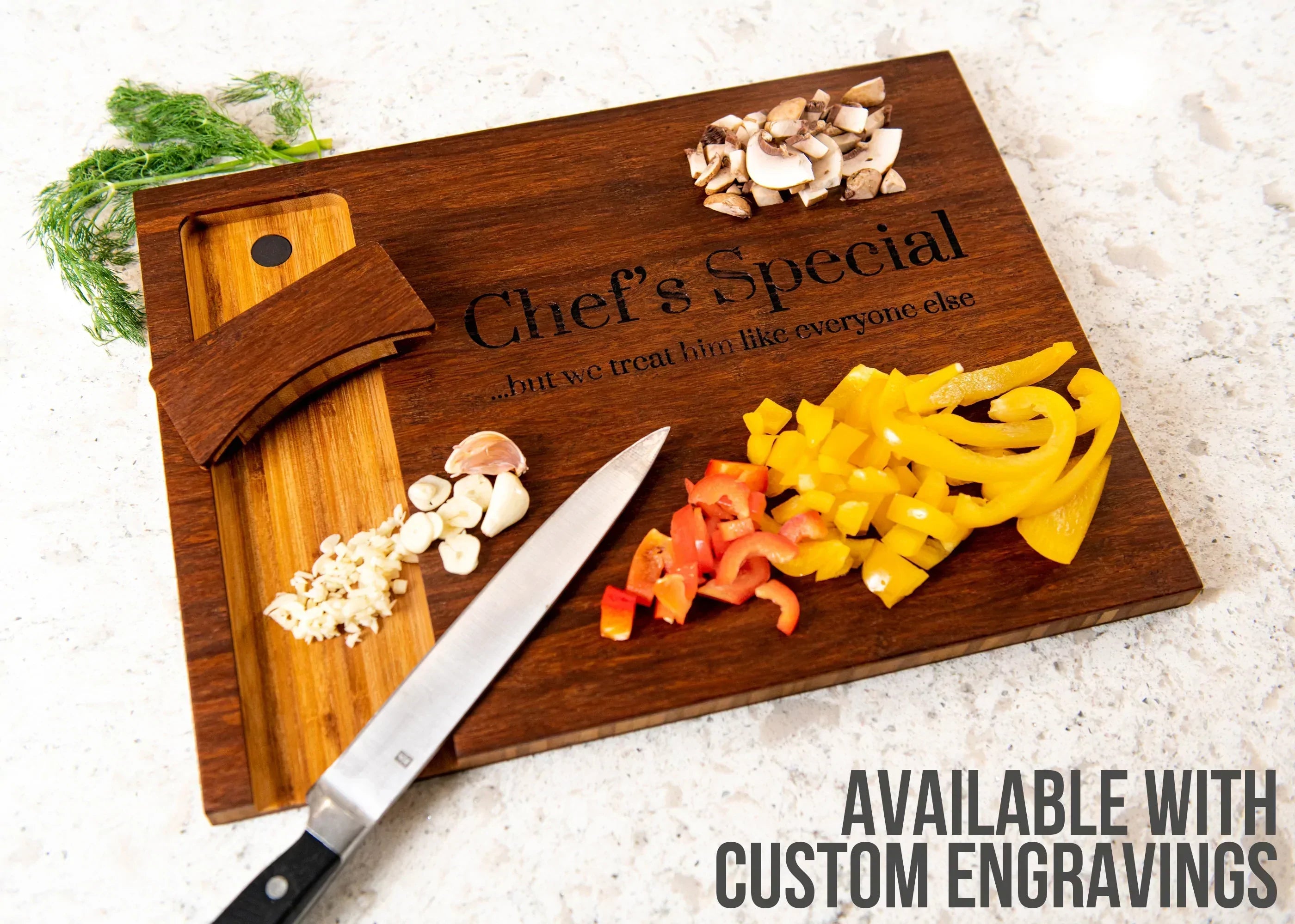 Personalized Mise En Place and Glissando Boards