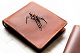 Star Wars Inspired The Key Largo Personalized Slim Leather Wallet