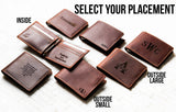 The Key Largo Personalized Leather Wallet