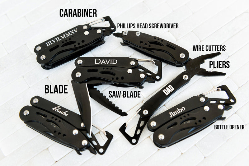 Compact Survival Personalized 7-in-1 Multi Tool Knife