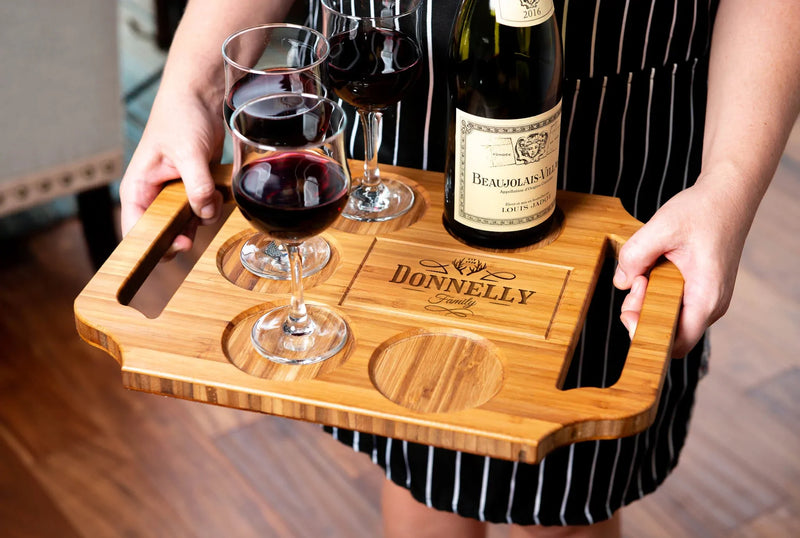 Personalized Drink Serving Tray