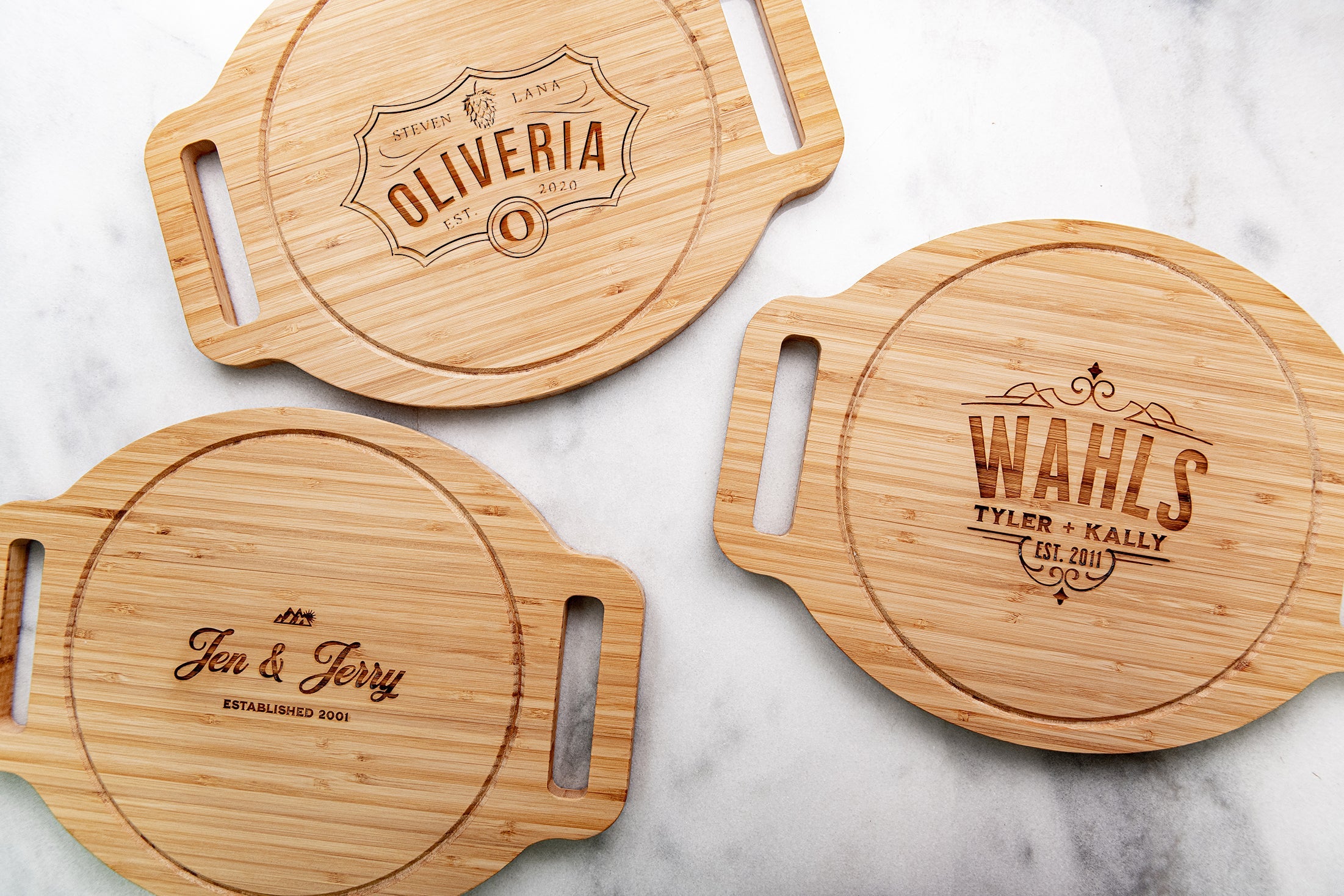 Personalized Pizza Serving Tray