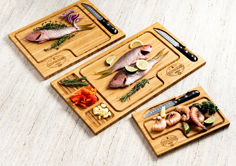 Personalized Serving and Prep Boards - 3 Styles and Gift Sets Available