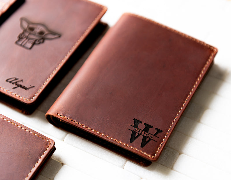 Personalized Wallet For Men - Genuine Leather