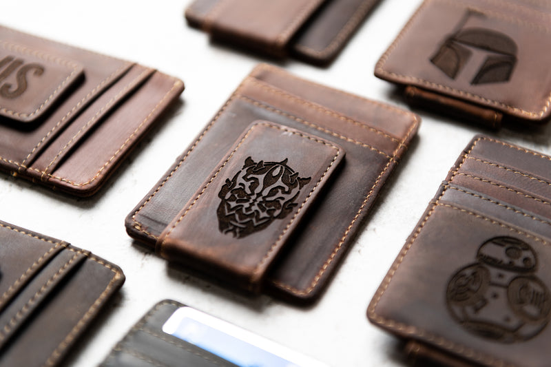 Star Wars Inspired Leather Magnetic Money Clip