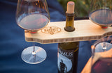 Levitating Wine Stand & Glass Caddy Gift Set