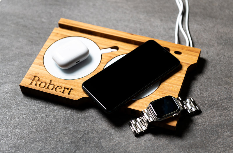 Wireless Charging Station for Galaxy Phone and Active Watch