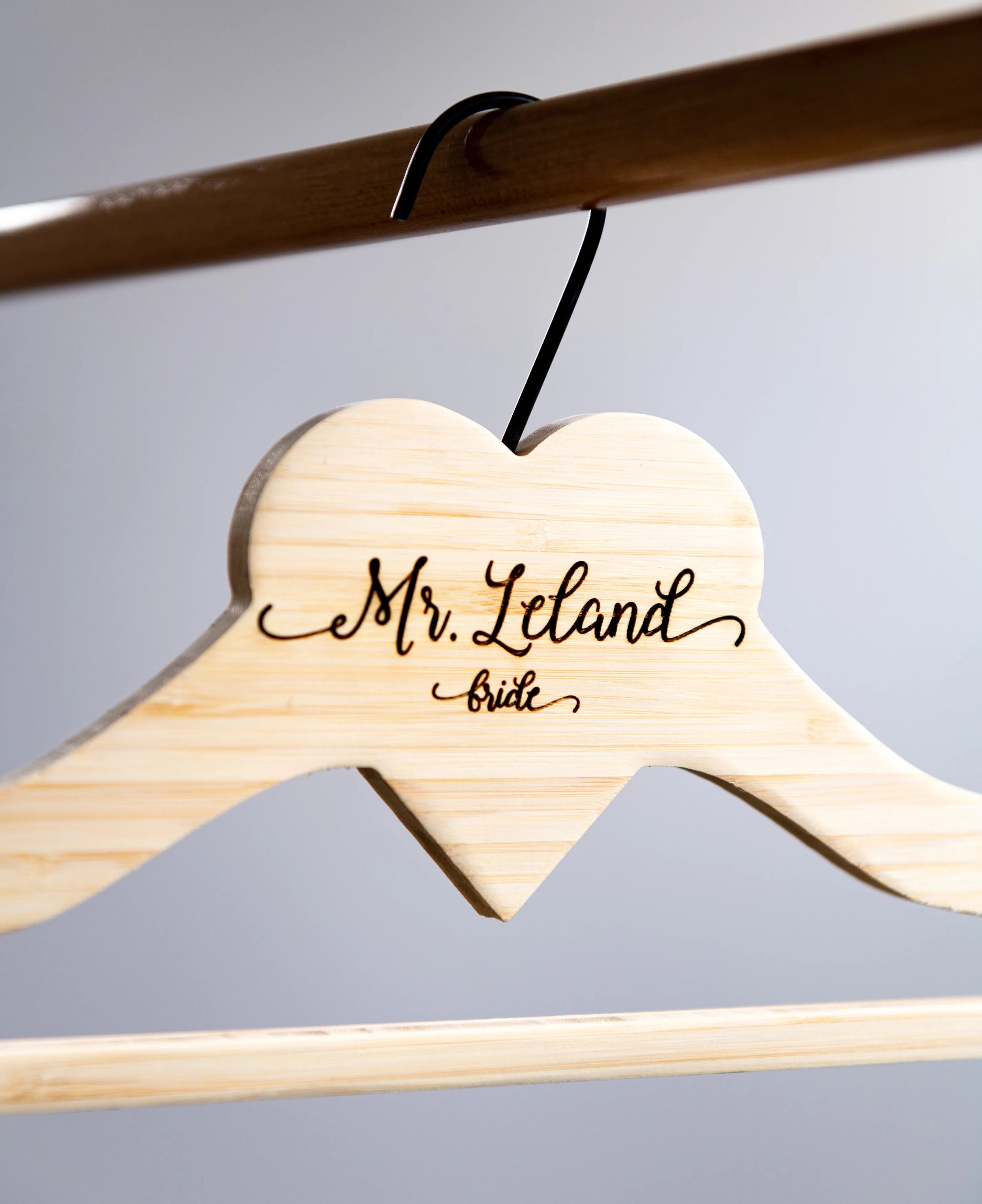 Woodwright Personalized Hanger | Engraved