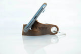 The YouTube Personalized Cell Phone Stand Leather Keychain