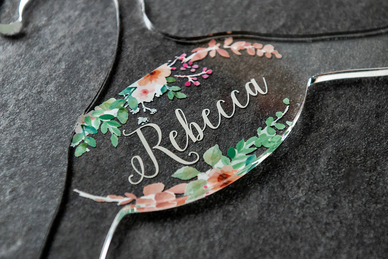 Resin Hangers Laser Cut Personalized | 5 Shapes to Choose From