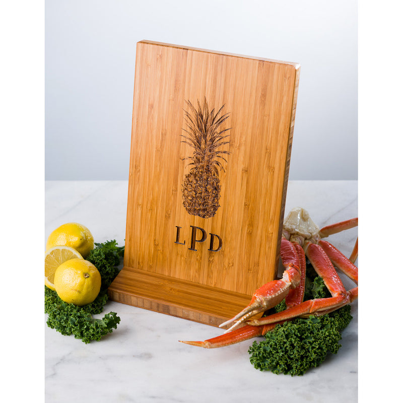 Pineapple Personalized Cutting Board Wedding Men Mom Dad Gift Anniversary Engraved Monogram