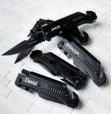 Personalized, Engraved 5 in 1 Knife & MultiTool by Left Coast Original