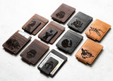 Star Wars Inspired Personalized Leather Magnetic Money Clip