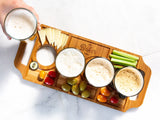 Personalized Beer Flights and Charcuterie Planks - 4 Styles and Gift Sets Available