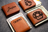 The Palm Beach Gamer Inspired Leather Magnetic Money Cash Clip