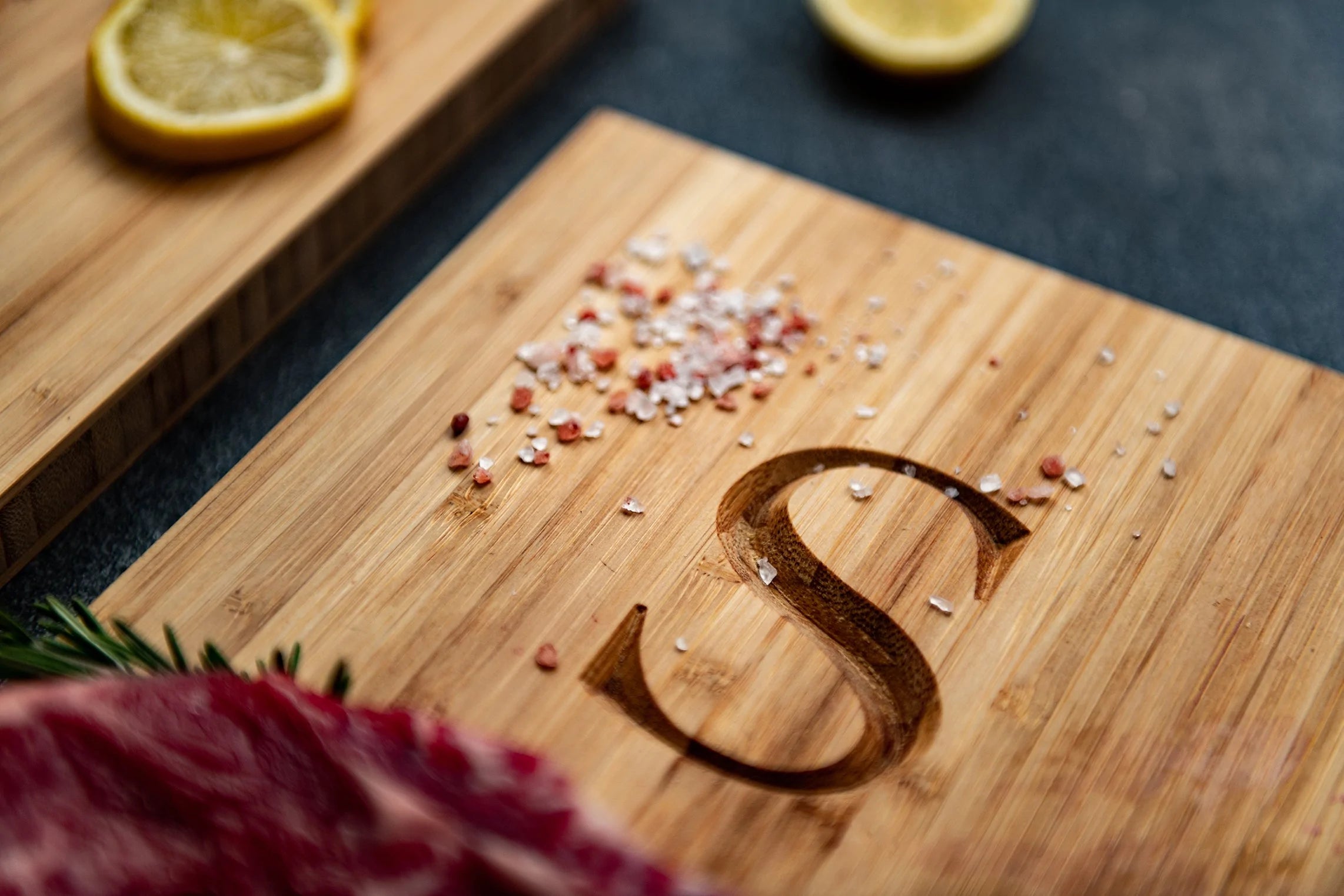 Personalized Carved Initial Board 10 x 16