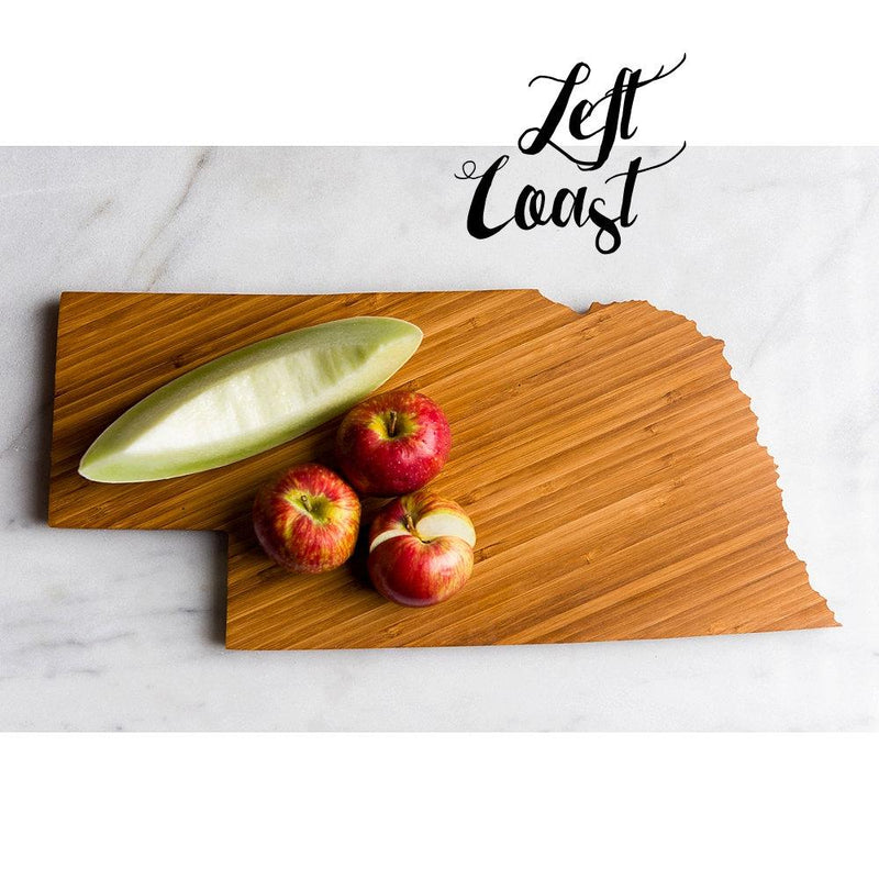 50 States Hometown Engraved State-Shaped Cutting Boards