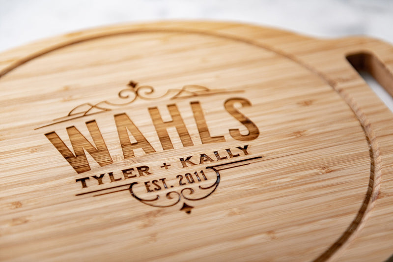 Personalized Pizza Serving Tray