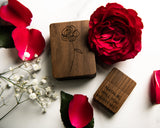 Personalized Wood Ring Box, Engraved for Proposal Wedding and Bride - 3 Styles Available